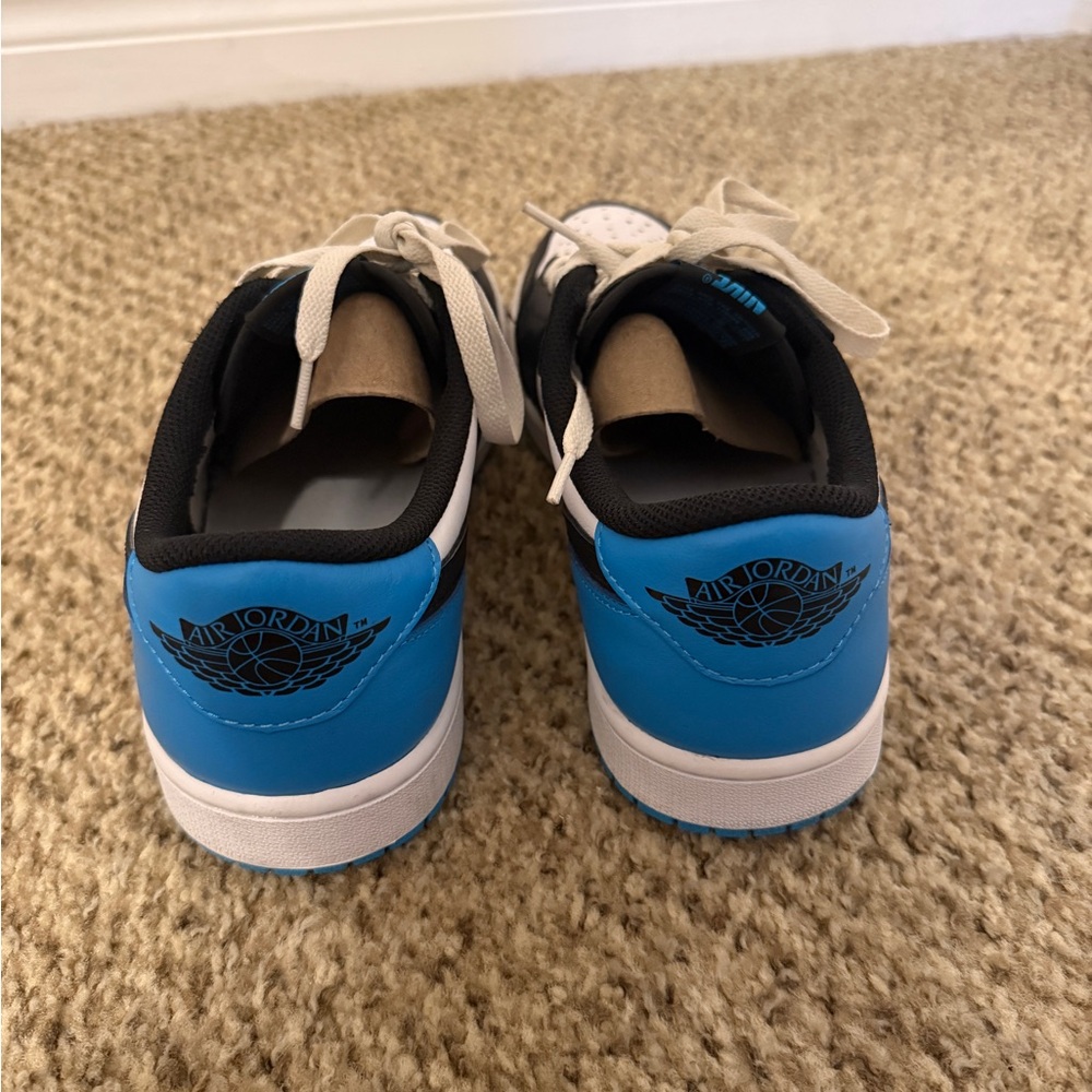 Nike Air Jordan Black and White Sneakers - Picture 2 of 7